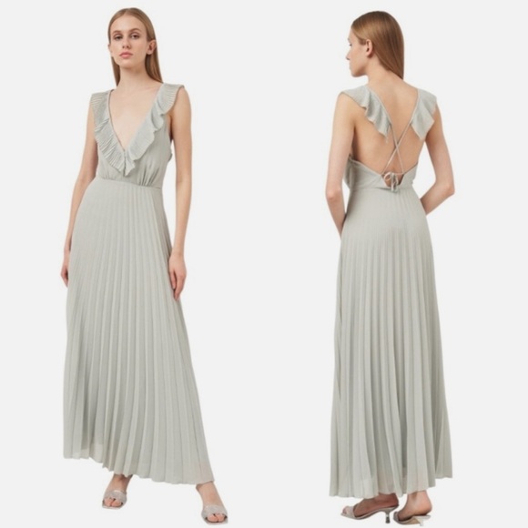 H&M Dresses & Skirts - PLEATED CHIFFON DRESS - S2510